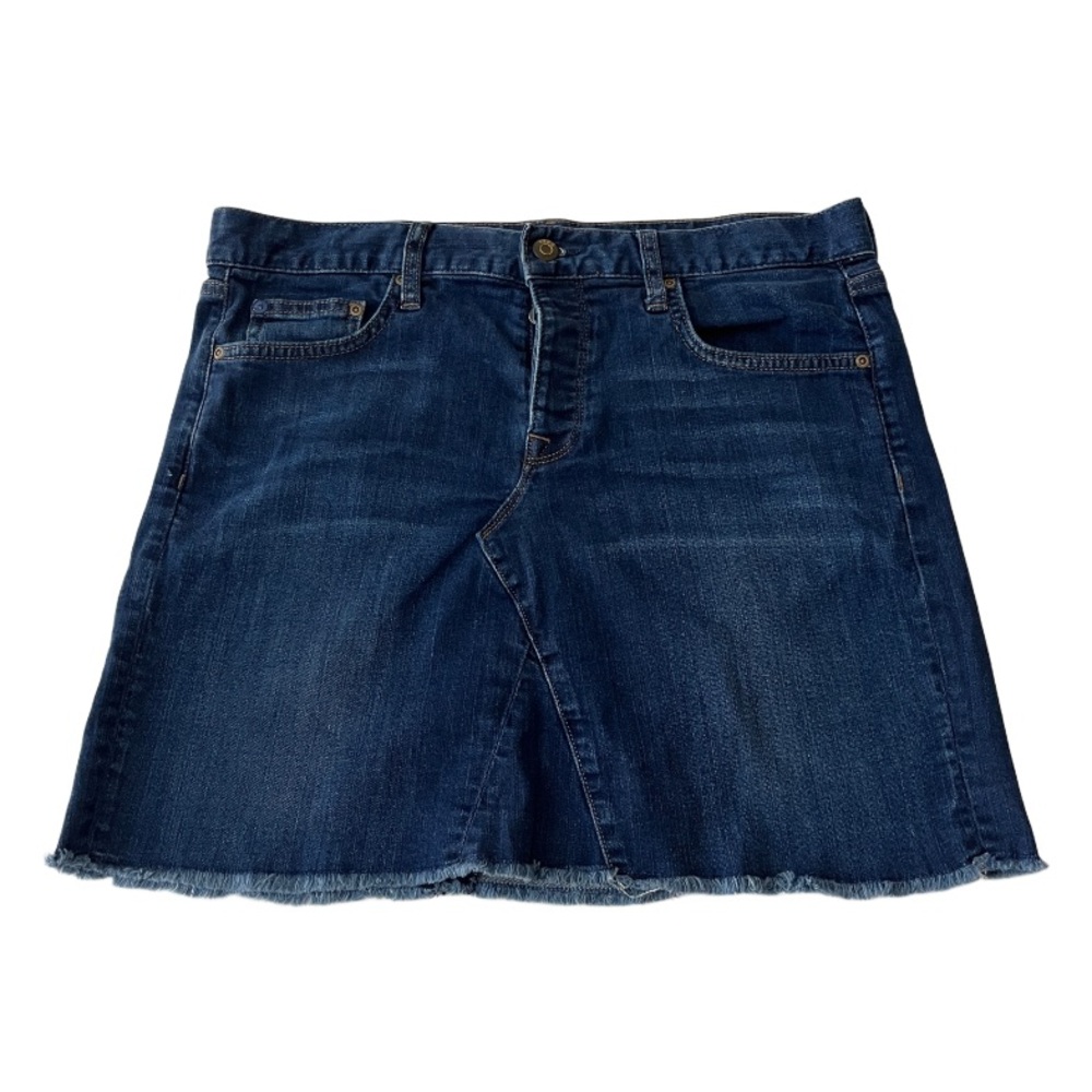 Gap 1969 Denim Raw Hem‎ Mini Skirt
